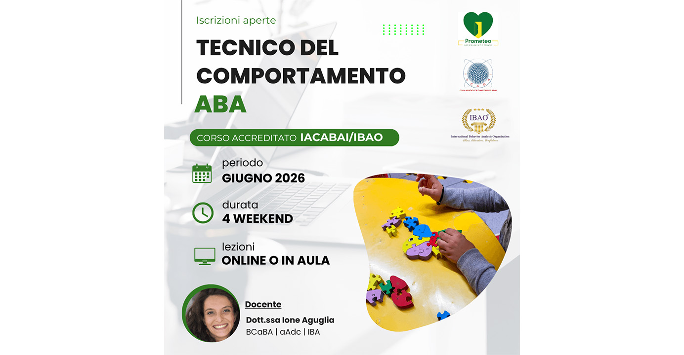 Featured image for “Corso per Tecnico ABA Online 2026”